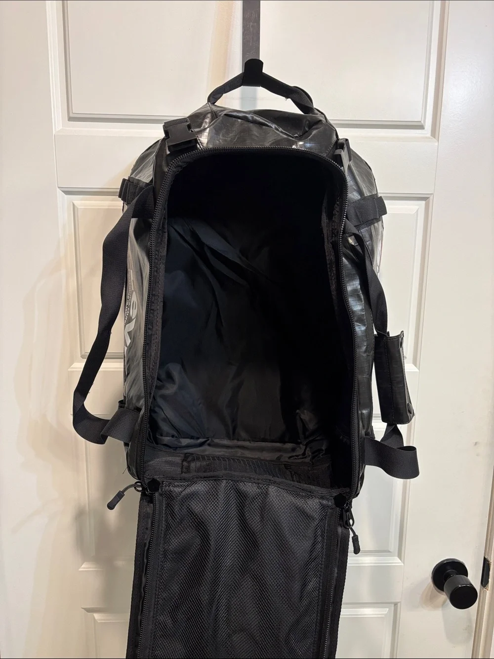 Levi's Black and Red Men's Duffel Bag